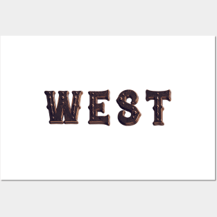 WEST Posters and Art